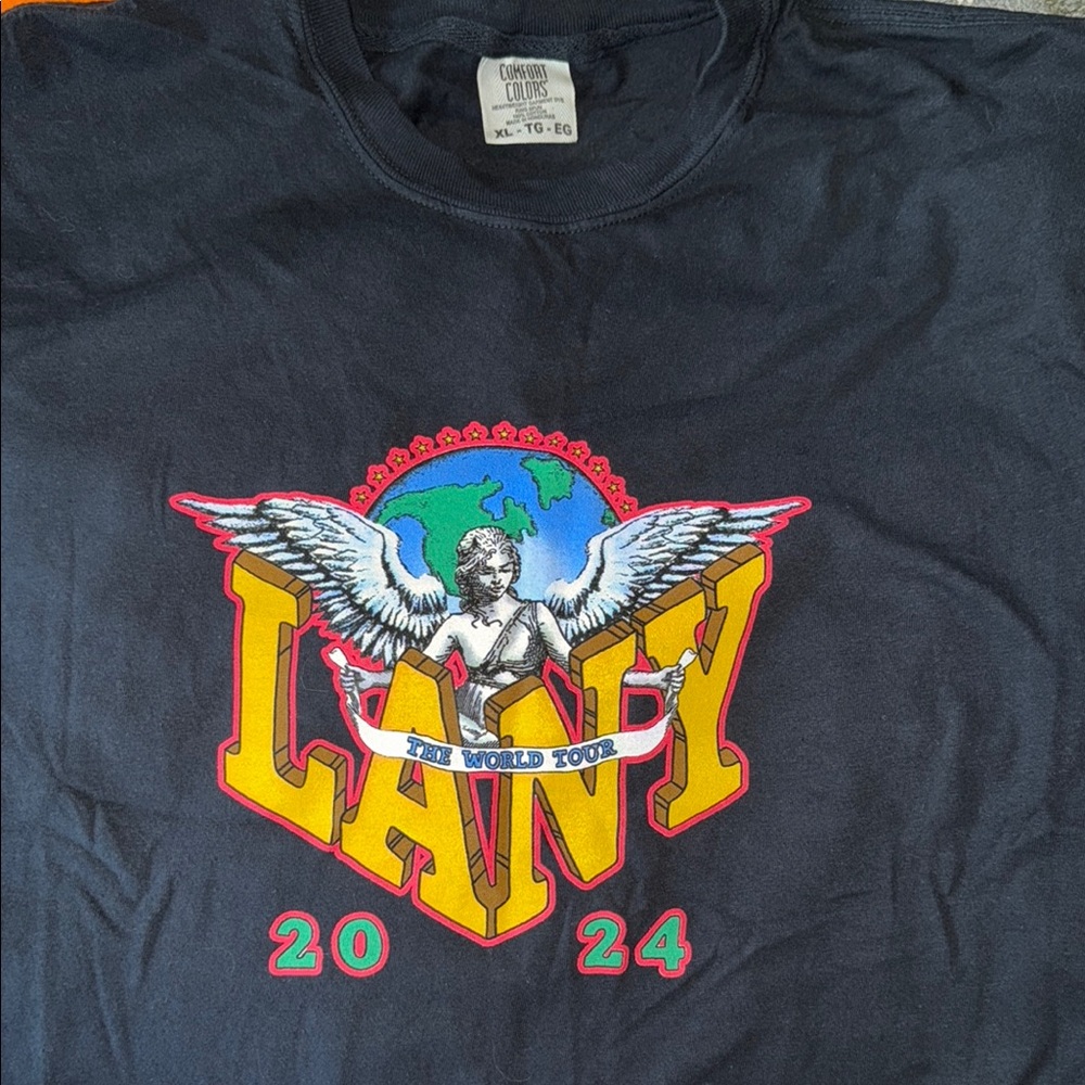 LANY. World Tour 2024 tee - Comfort Colors Graphic Tee